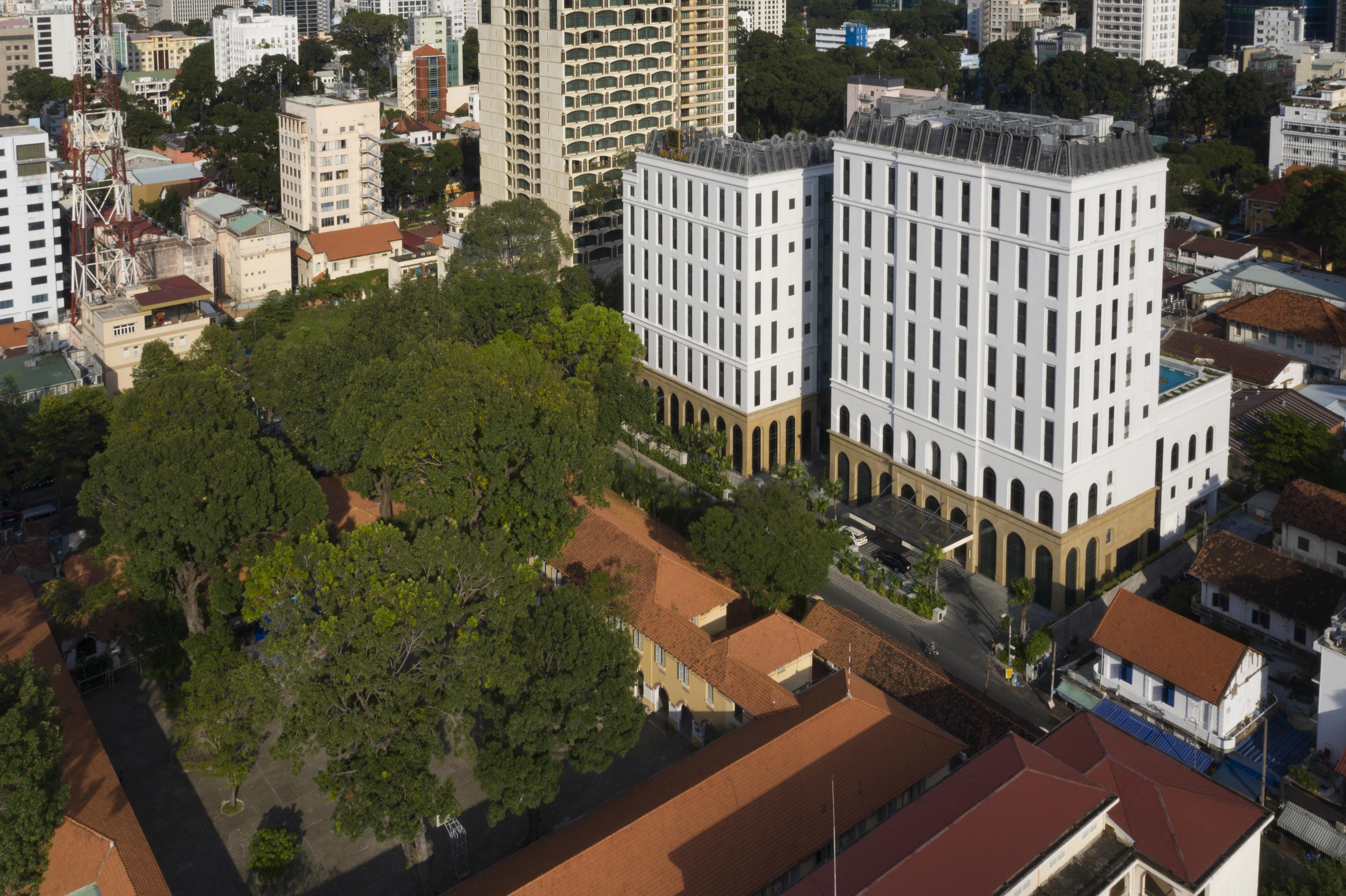 มาย เฮาส์ ไซ่ง่อน โฮเต็ล Hotel โฮจิมินห์ซิตี้ ภายนอก รูปภาพ The proposed hotel