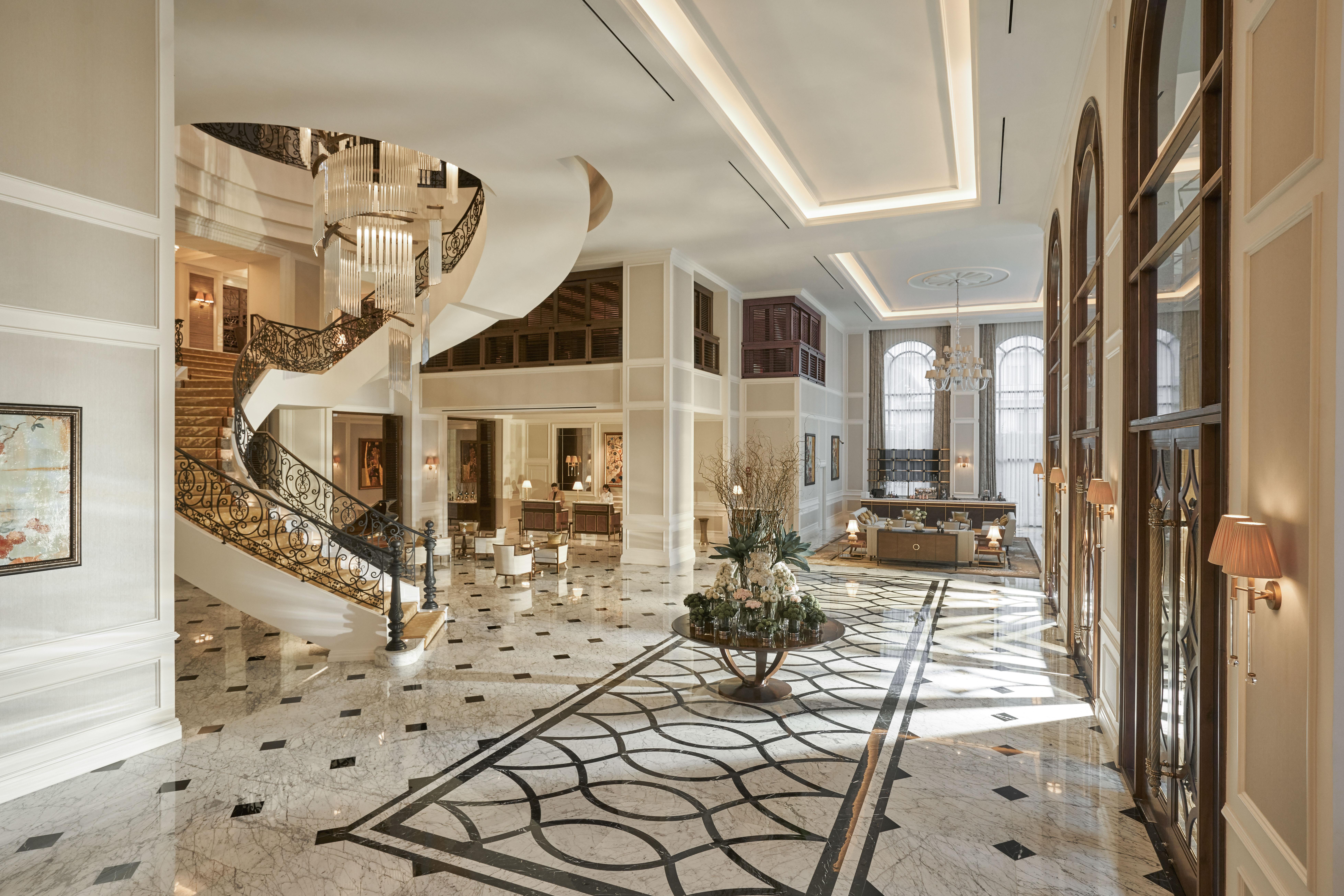 มาย เฮาส์ ไซ่ง่อน โฮเต็ล Hotel โฮจิมินห์ซิตี้ ภายนอก รูปภาพ The lobby of the hotel