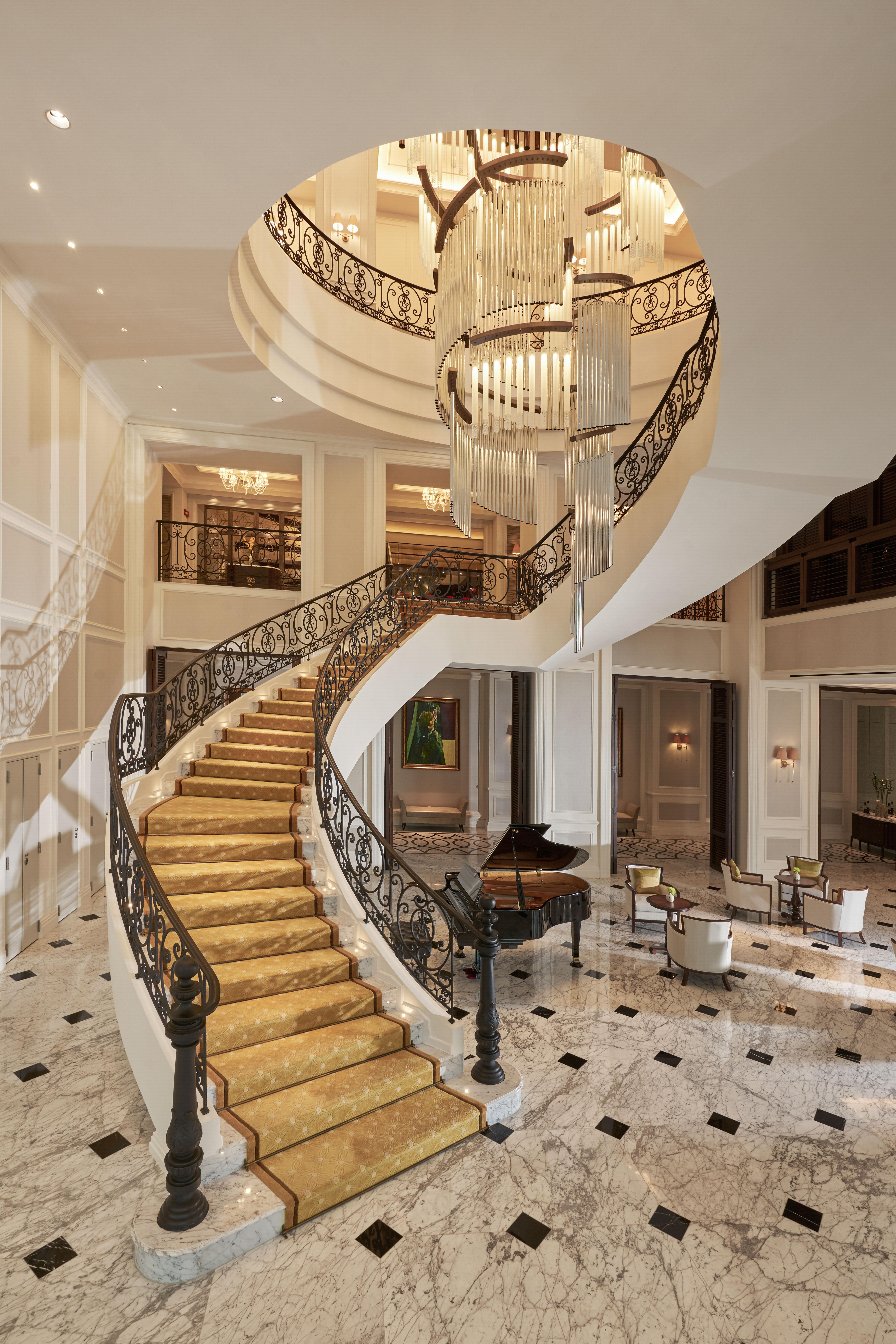 มาย เฮาส์ ไซ่ง่อน โฮเต็ล Hotel โฮจิมินห์ซิตี้ ภายนอก รูปภาพ The lobby of the hotel