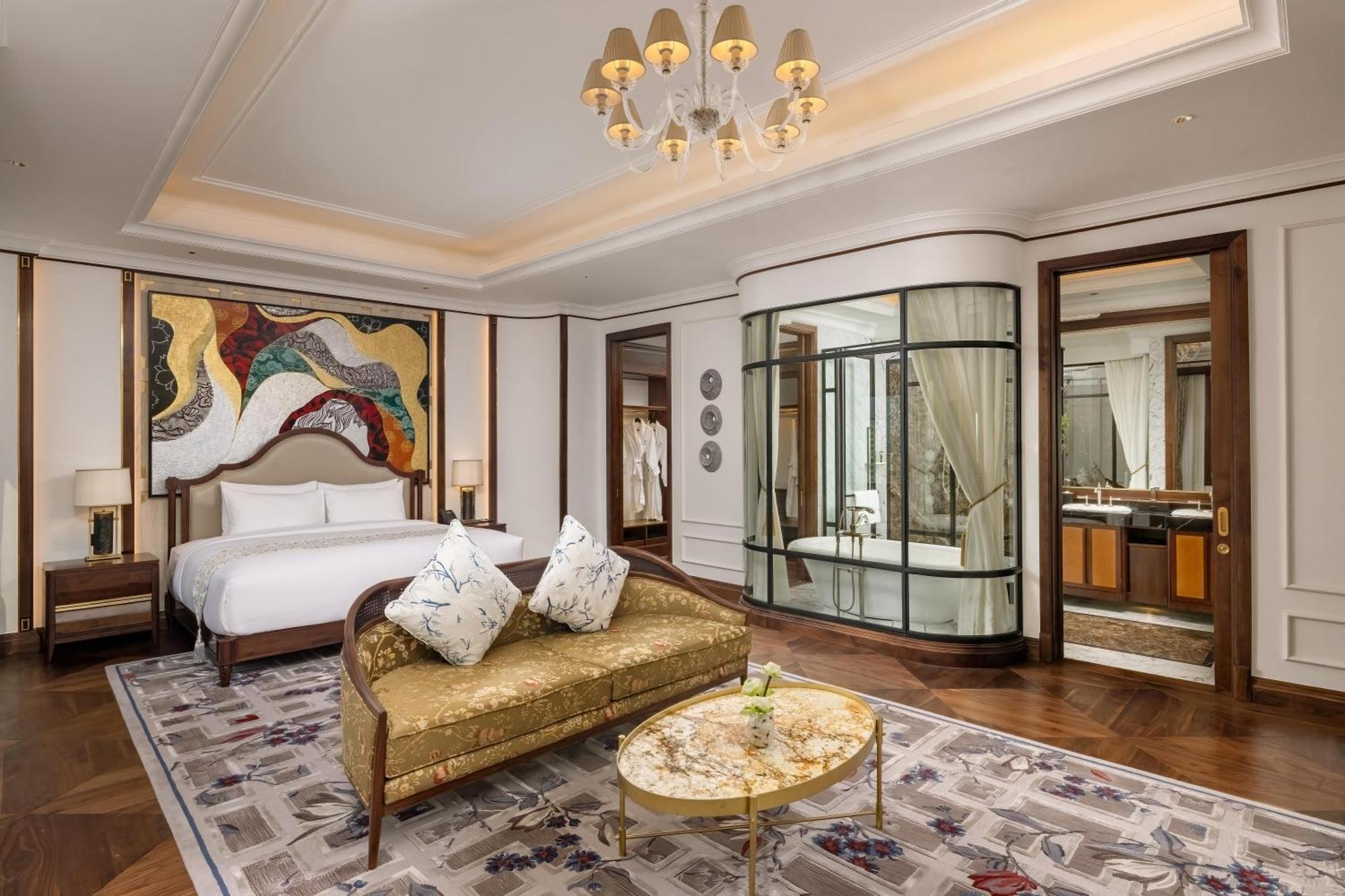 มาย เฮาส์ ไซ่ง่อน โฮเต็ล Hotel โฮจิมินห์ซิตี้ ภายนอก รูปภาพ A bedroom at The St. Regis Mumbai